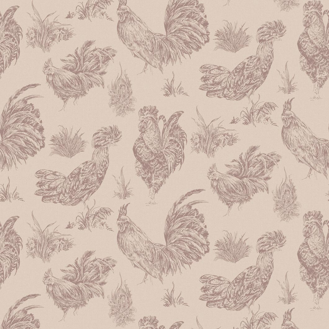 Обои Hygge 3 Dacha Petushki and Kurochki Hg15 002/1 10,05×1 м